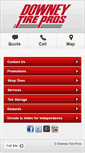 Mobile Screenshot of downeytire.com